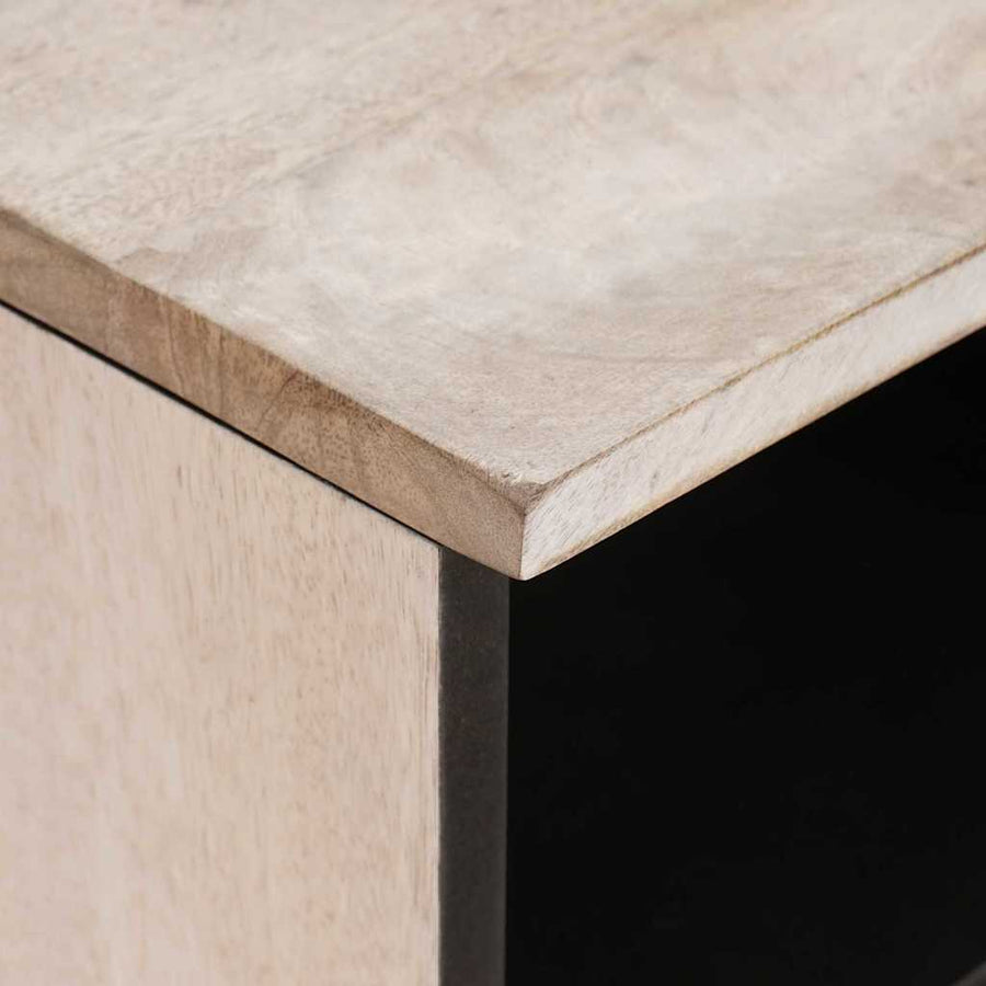 TV Eenheden met lade met plank Wit 80 x 33 x 46 cm Bewerkt hout