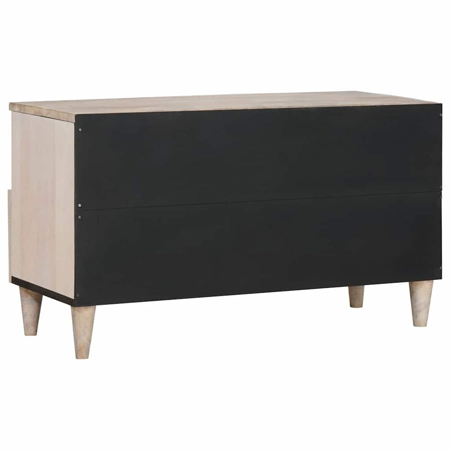 TV Eenheden met lade met plank Wit 80 x 33 x 46 cm Bewerkt hout