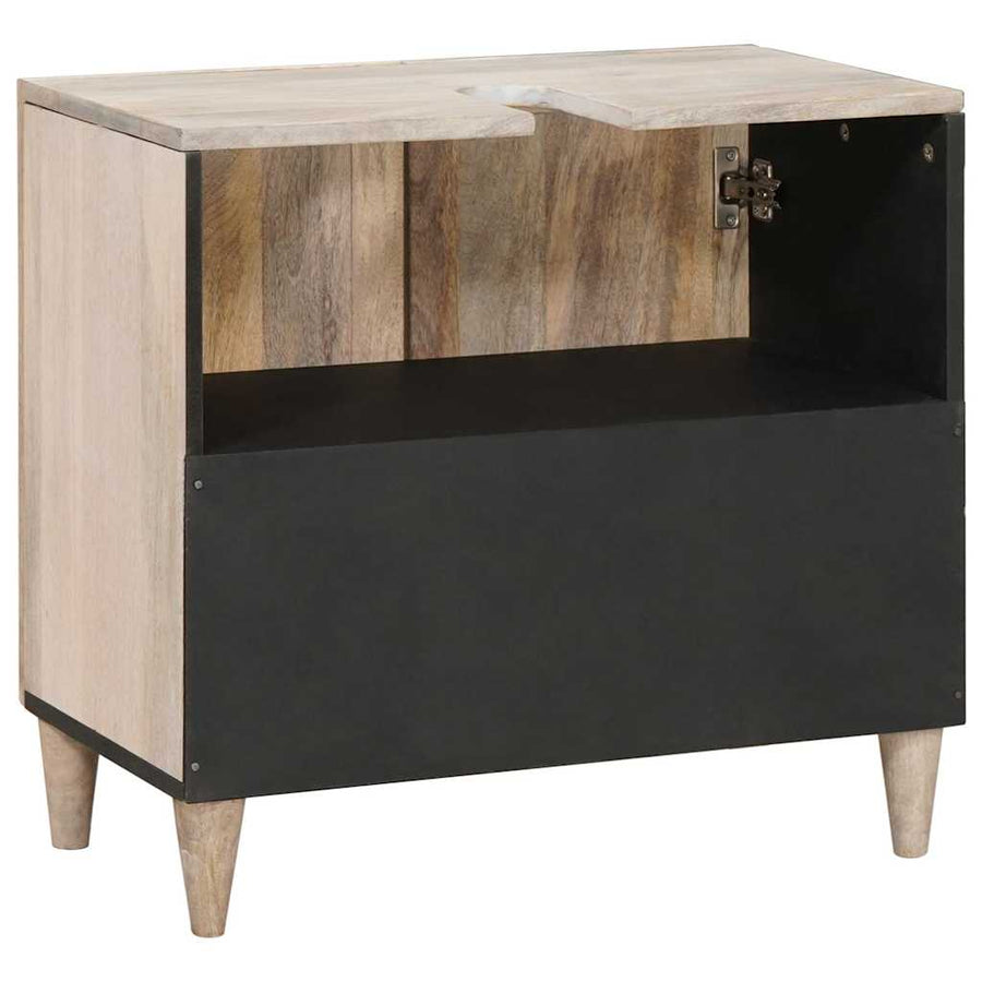 Badkamerkast Wandgemonteerd met opslag Wit 62 x 33 x 58 cm