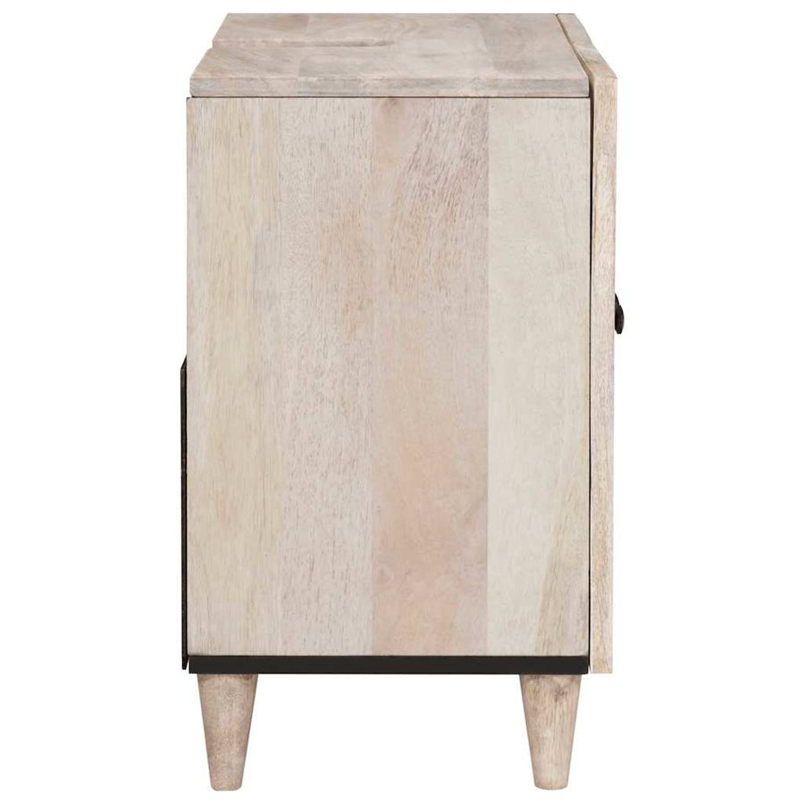 Badkamerkast Wandgemonteerd met opslag Wit 62 x 33 x 58 cm
