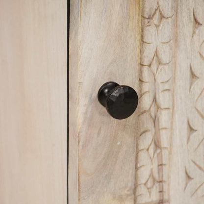 Badkamerkast met opslag Wit 38 x 33 x 48 cm Bewerkt hout