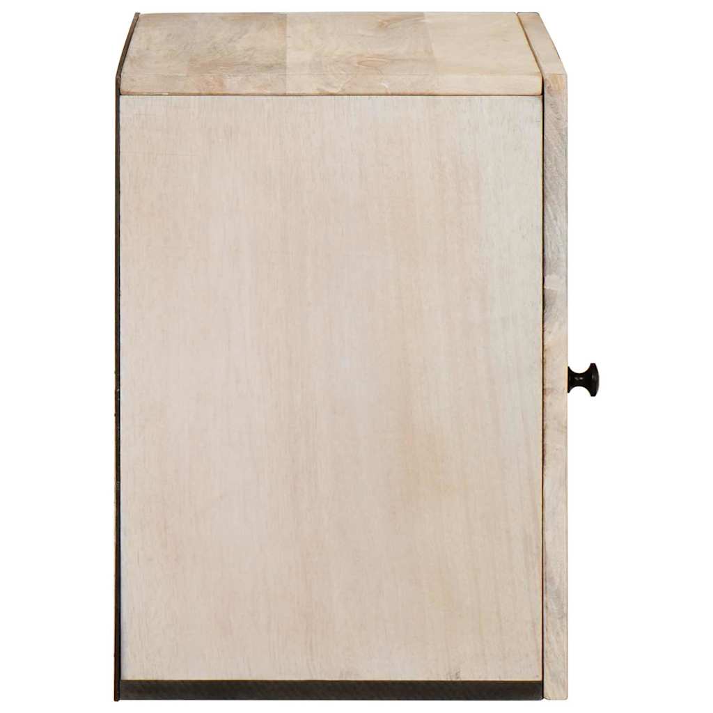 Badkamerkast met opslag Wit 38 x 33 x 48 cm Bewerkt hout