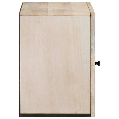 Badkamerkast met opslag Wit 38 x 33 x 48 cm Bewerkt hout