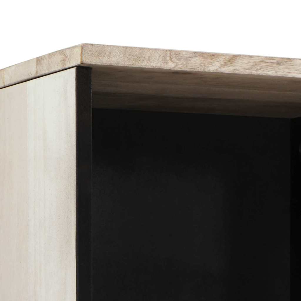 Badkamerkast met lade Wit 38 x 33 x 160 cm Bewerkt hout