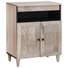 Dressoir 60x33.5x75 cm wit hout