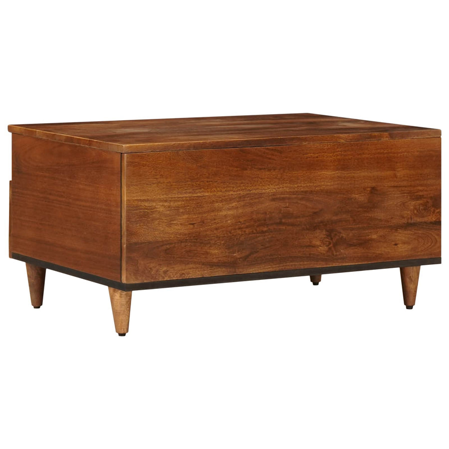 Tv-Kast 70 X 33,5 X 46 Cm Massief Mango Hout