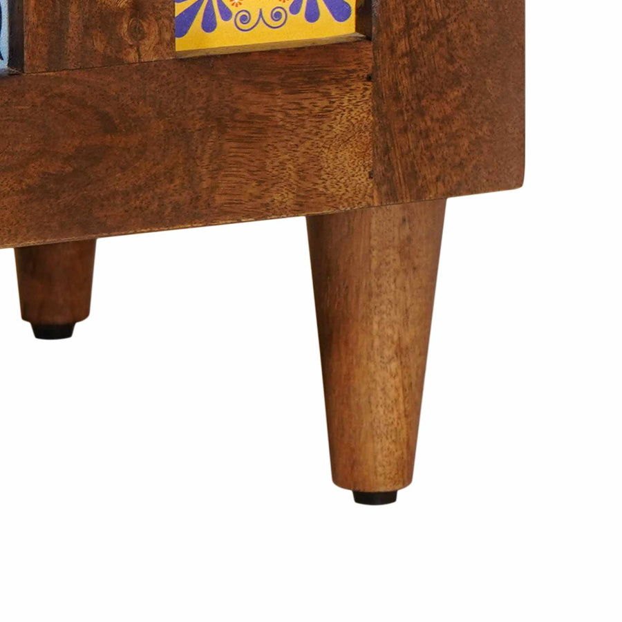 Dressoir 60 X 33,5 X 75 Cm Massief Mango Hout