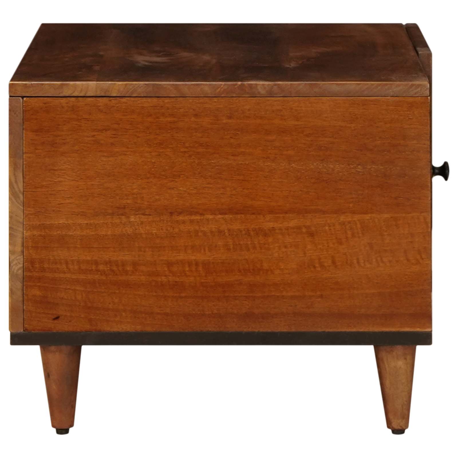 Salontafel Bruin 80 X 50 X 40 Cm Massief Mango Hout