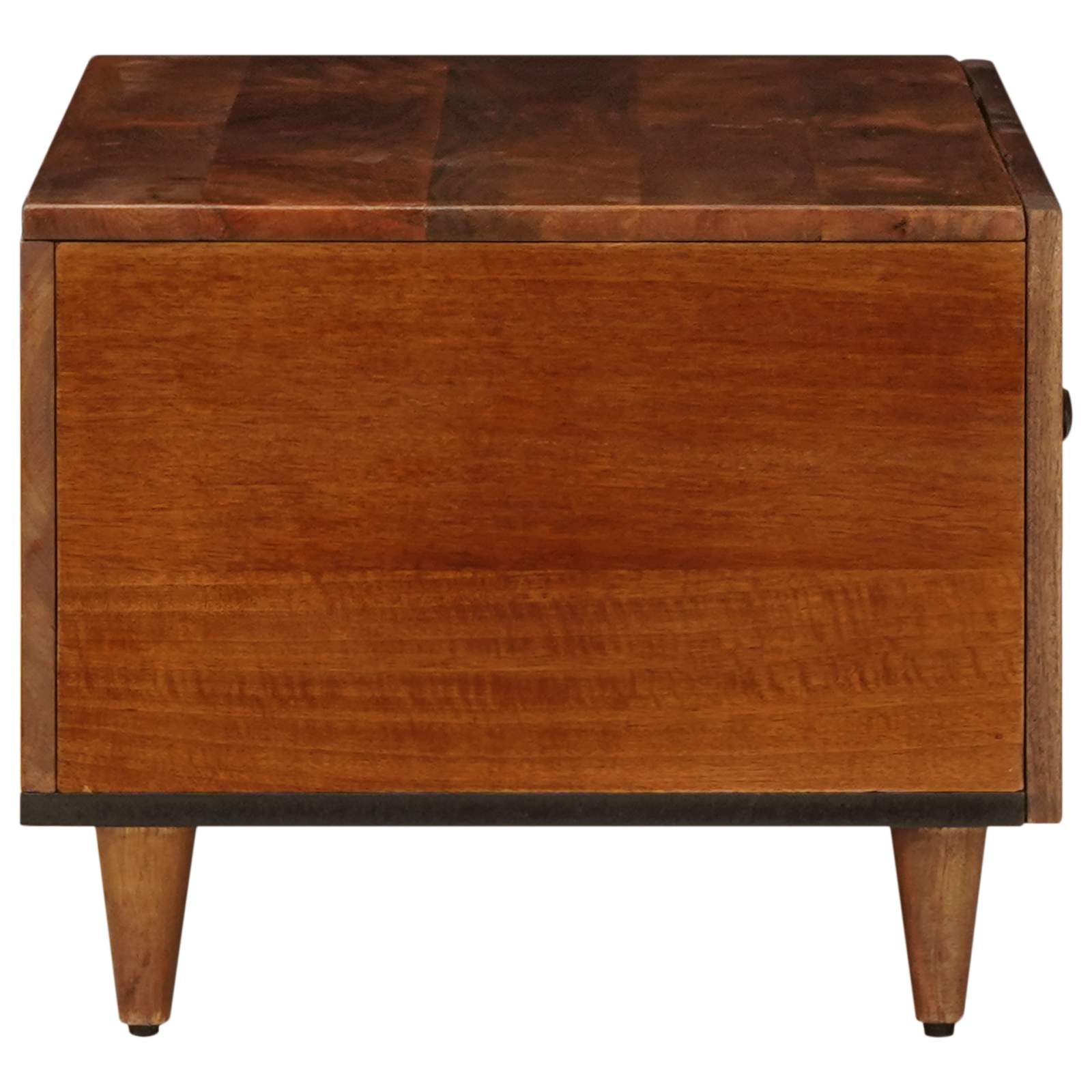 Salontafel Bruin 80 X 50 X 40 Cm Massief Mango Hout