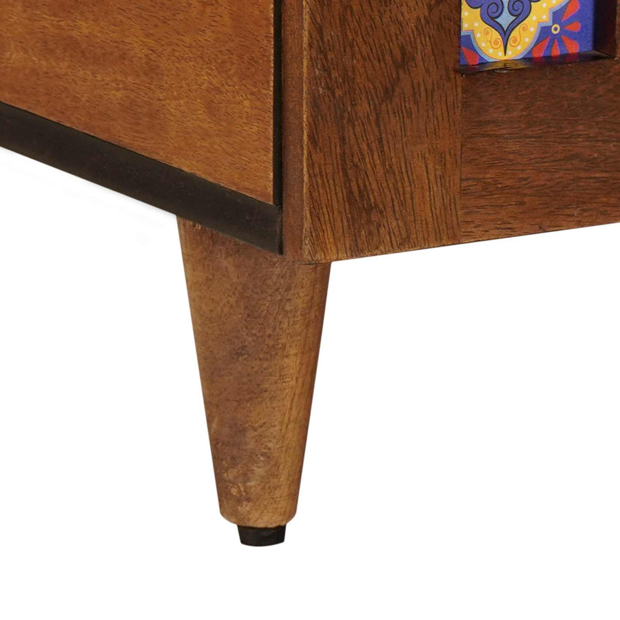 Salontafel Bruin 100 X 54 X 40 Cm Massief Mango Hout