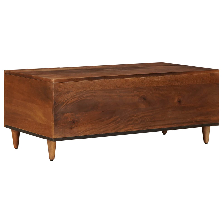 Salontafel Bruin 100 X 54 X 40 Cm Massief Mango Hout