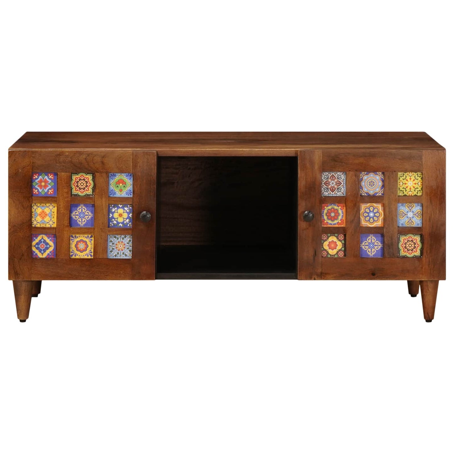 Salontafel Bruin 100 X 54 X 40 Cm Massief Mango Hout