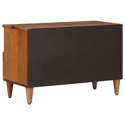 Salontafel Met Lade Bruin 80 X 54 X 40 Cm Massief Mango Hout