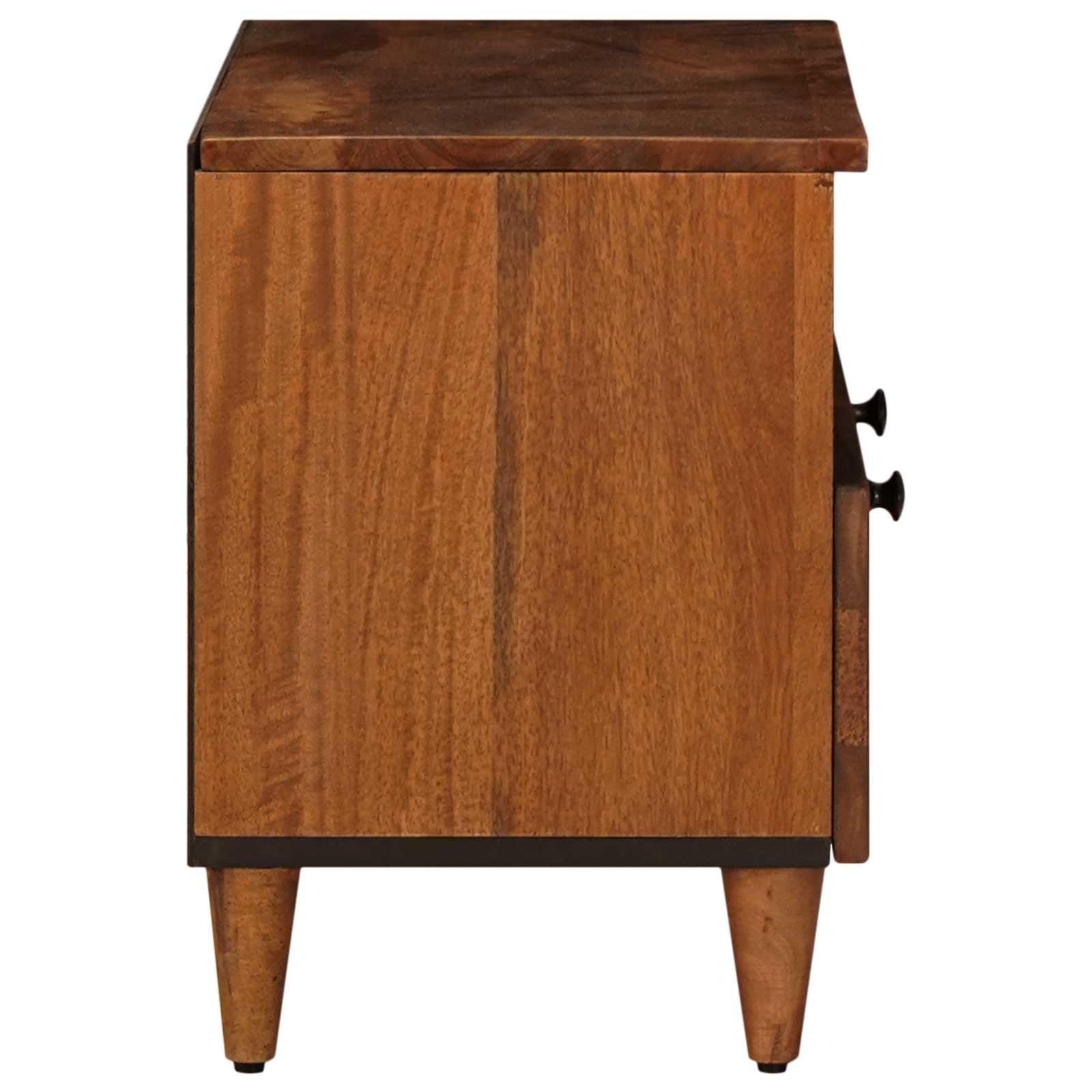 Salontafel Met Lade Bruin 80 X 54 X 40 Cm Massief Mango Hout