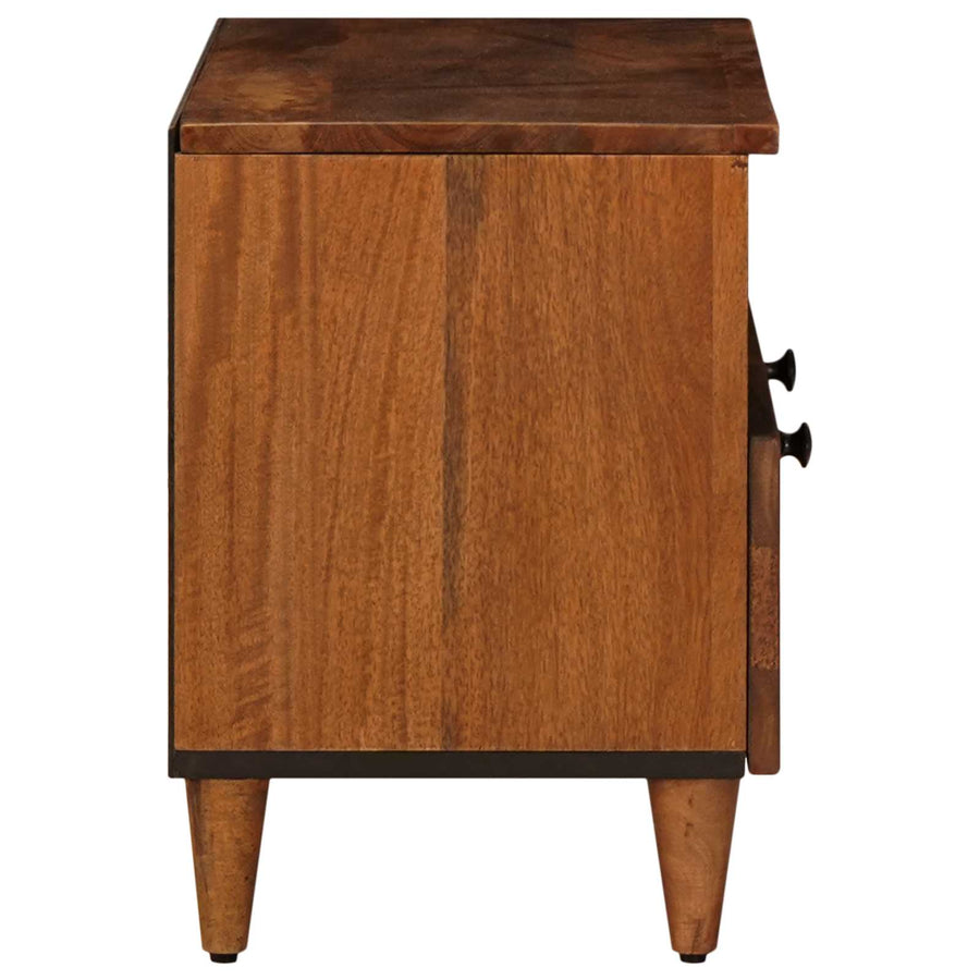 Salontafel Met Lade Bruin 80 X 54 X 40 Cm Massief Mango Hout
