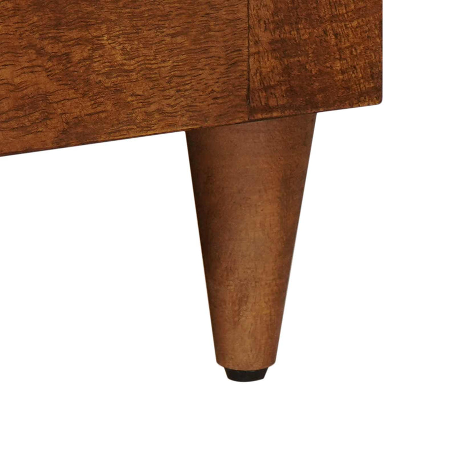 Tv-Kast 105 X 33,5 X 46 Cm Massief Mango Hout