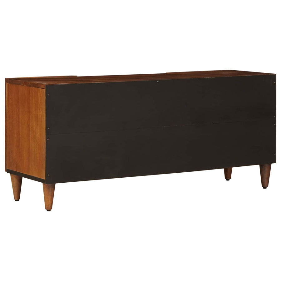 Tv-Kast 105 X 33,5 X 46 Cm Massief Mango Hout