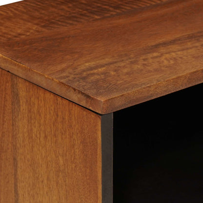 Tv-Kast 80 X 31,5 X 46 Cm Massief Mango Hout