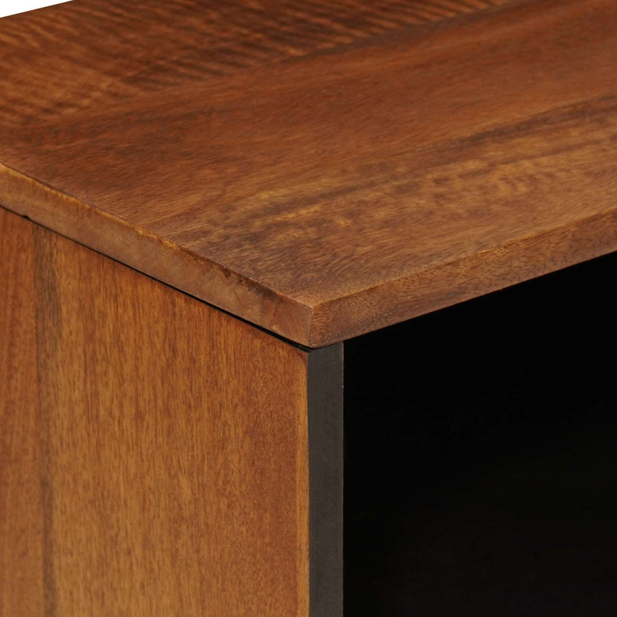 Tv-Kast 80 X 31,5 X 46 Cm Massief Mango Hout