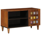 Tv-kast massief mangohout 80x31.5x46 cm