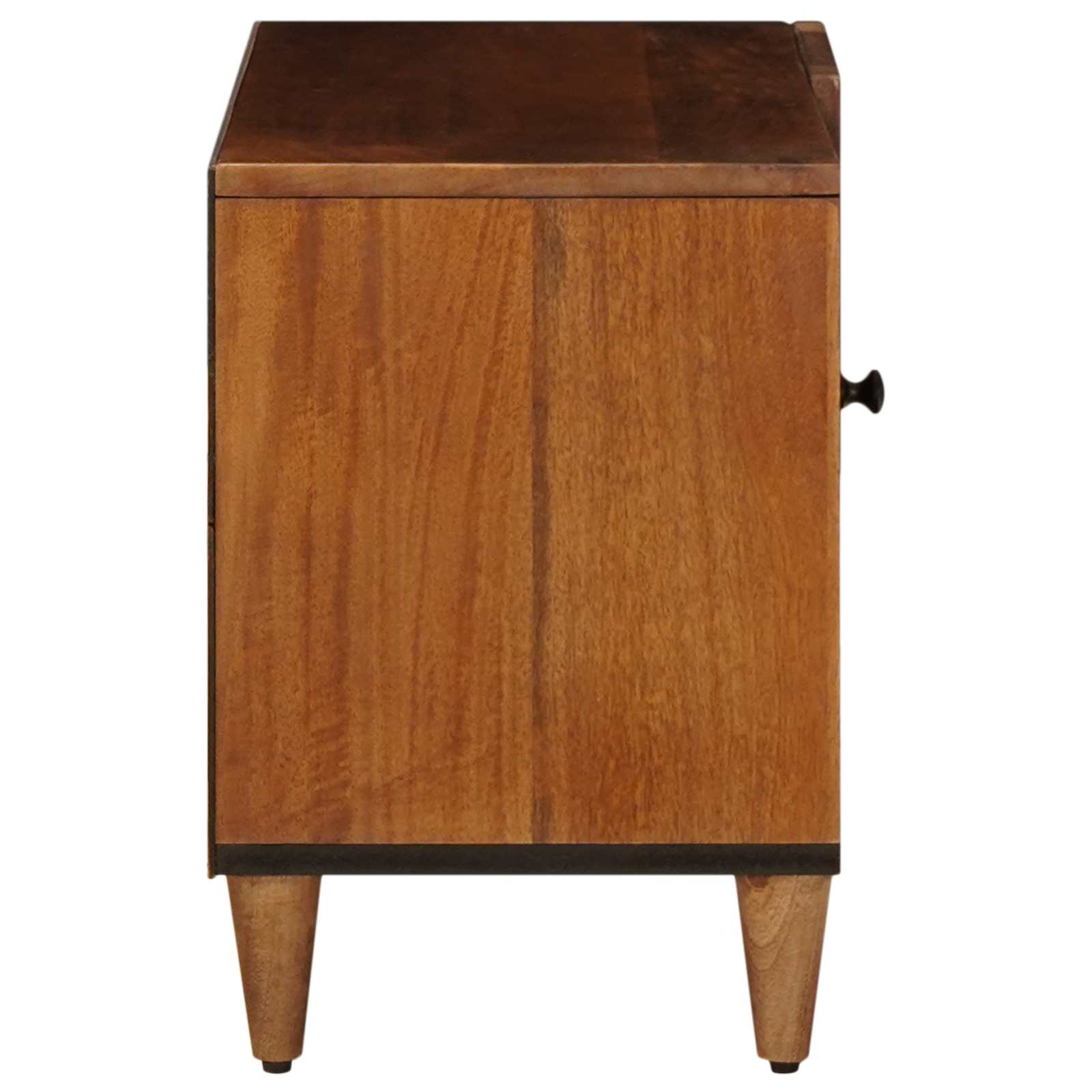Tv-Kast 80 X 31,5 X 46 Cm Massief Mango Hout
