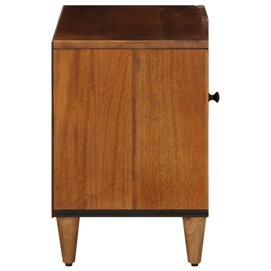 Tv-Kast 80 X 31,5 X 46 Cm Massief Mango Hout