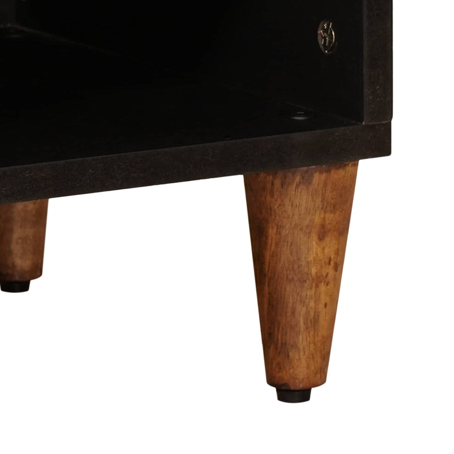 Tv-Kast 100 X 33,5 X 46 Cm Massief Mango Hout