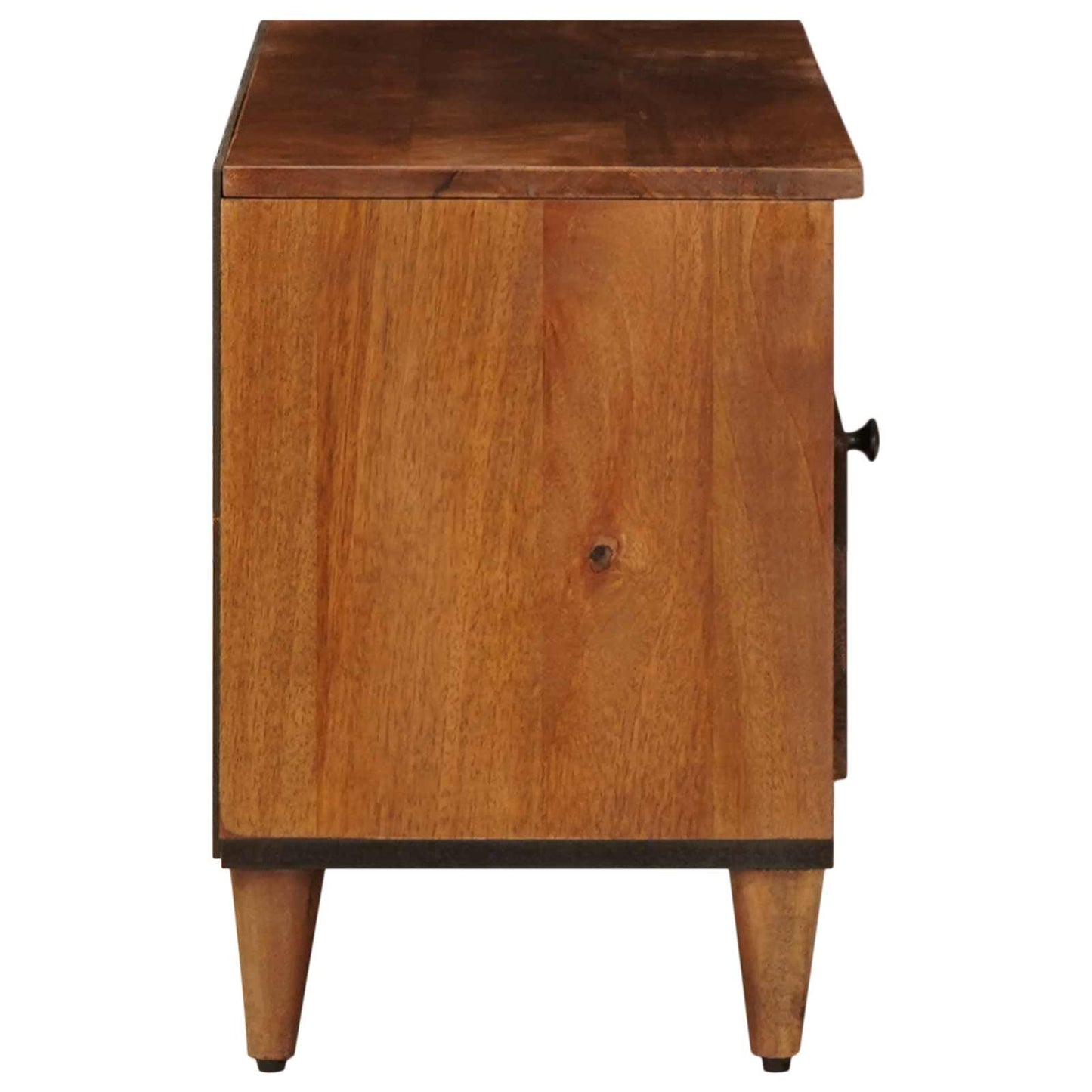 Tv-Kast 100 X 33,5 X 46 Cm Massief Mango Hout