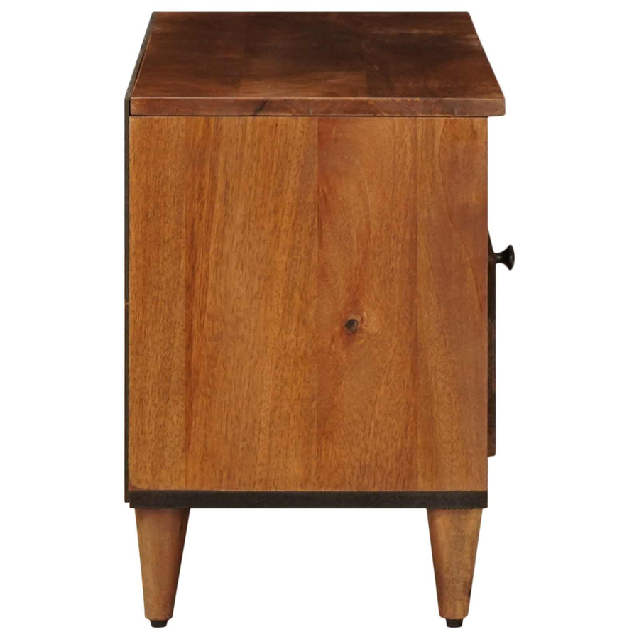 Tv-Kast 100 X 33,5 X 46 Cm Massief Mango Hout