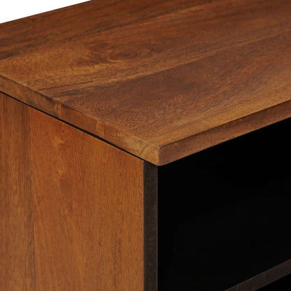 Tv-Kast 80 X 33,5 X 46 Cm Massief Mango Hout