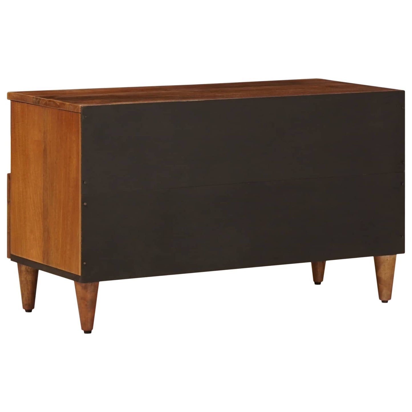 Tv-Kast 80 X 33,5 X 46 Cm Massief Mango Hout