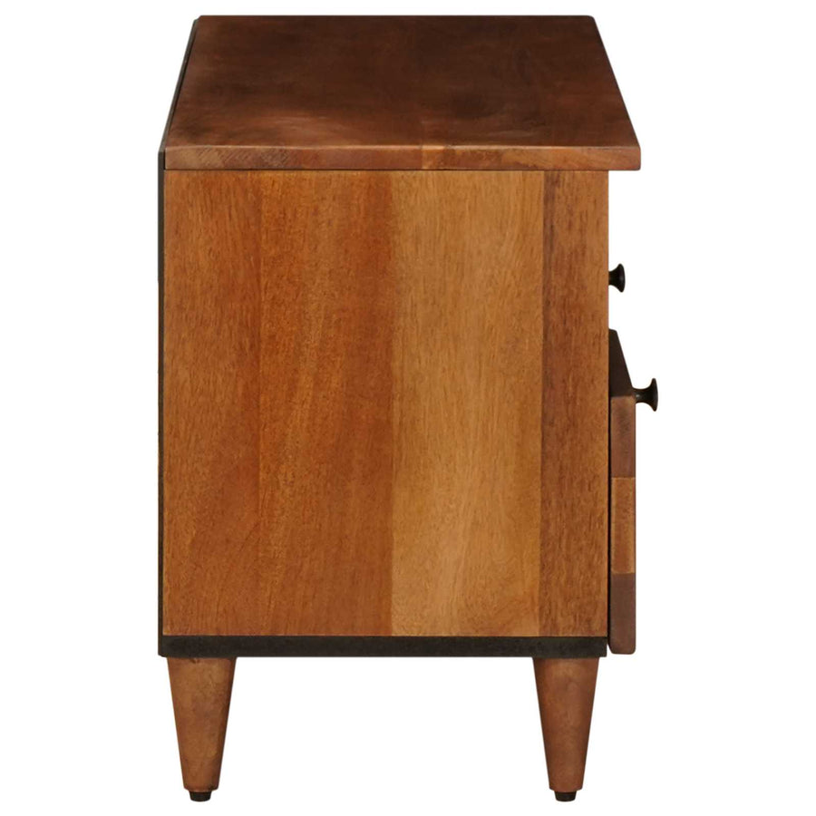 Tv-Kast 100 X 33,5 X 46 Cm Massief Mango Hout