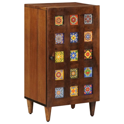 Dressoir 40 X 33,5 X 75 Cm Massief Mango Hout