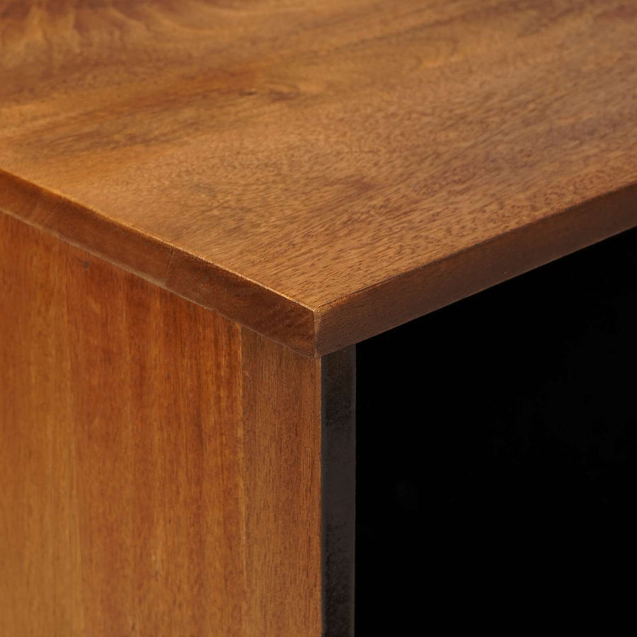 Dressoir 80 X 33,5 X 75 Cm Massief Mango Hout