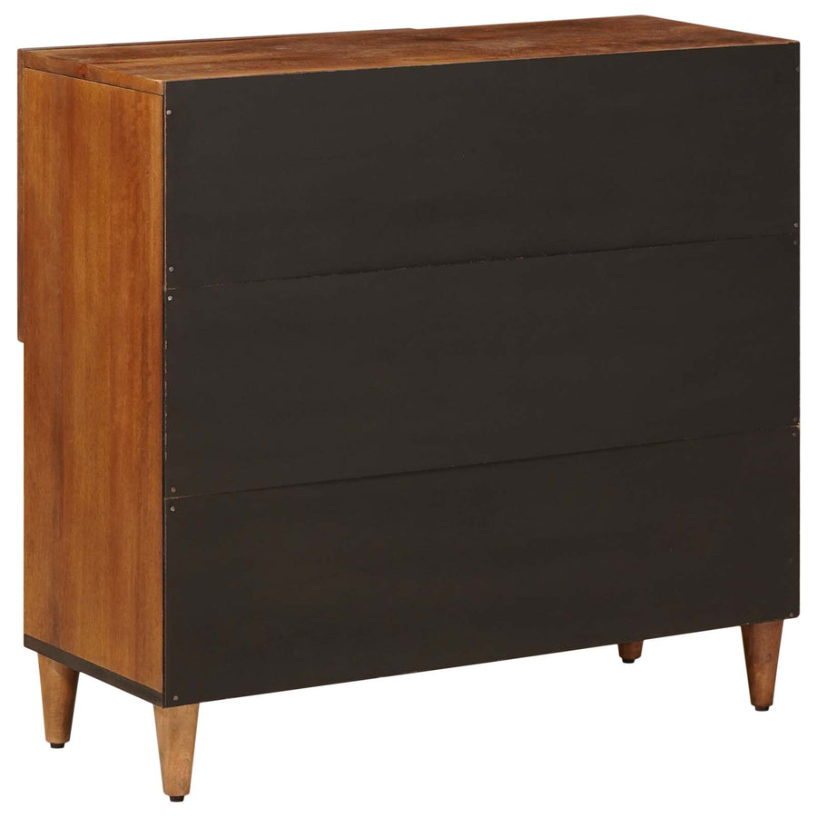 Dressoir 80 X 33,5 X 75 Cm Massief Mango Hout