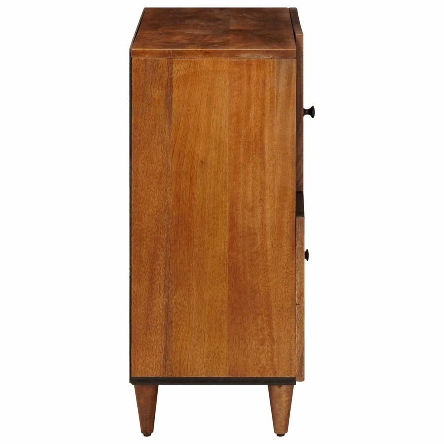 Dressoir 80 X 33,5 X 75 Cm Massief Mango Hout