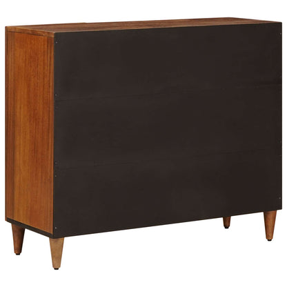Dressoir 90 X 33,5 X 75 Cm Massief Mango Hout