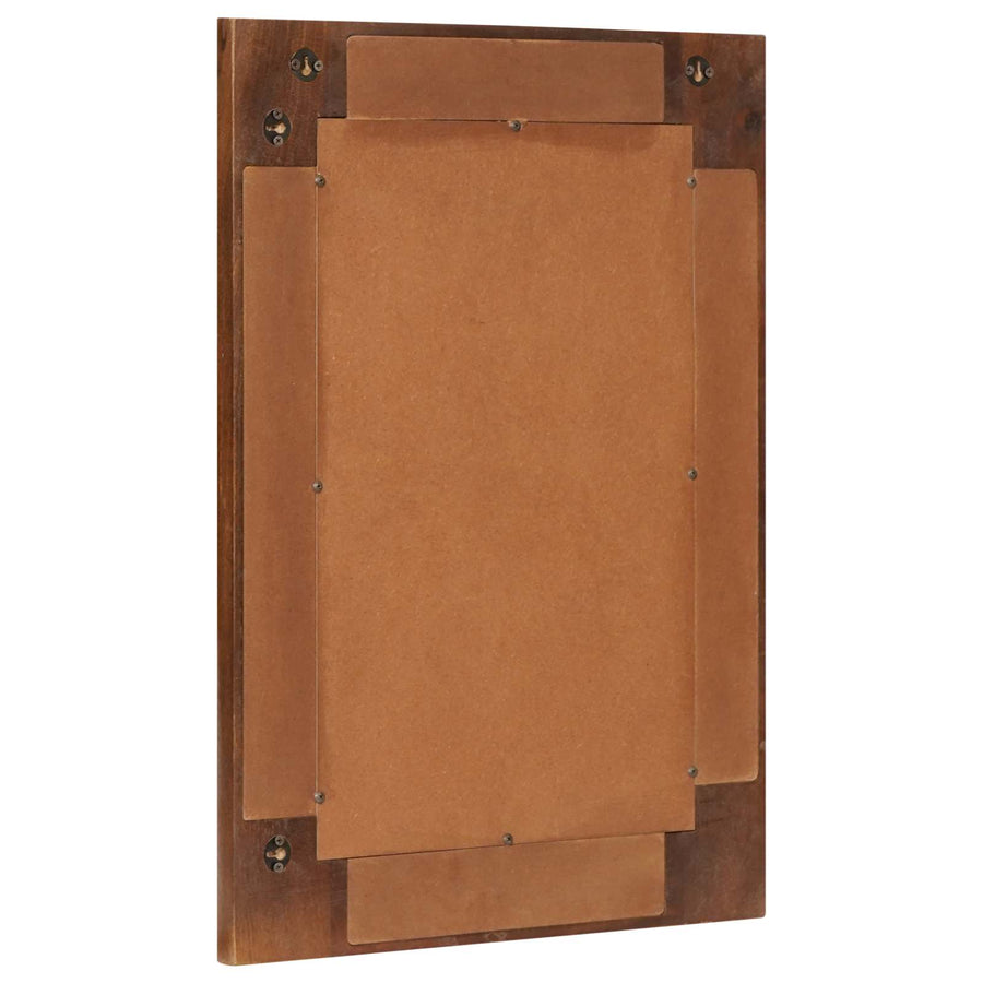 Badkamer Spiegel 50 X 70 X 3 Cm Massief Mango Hout