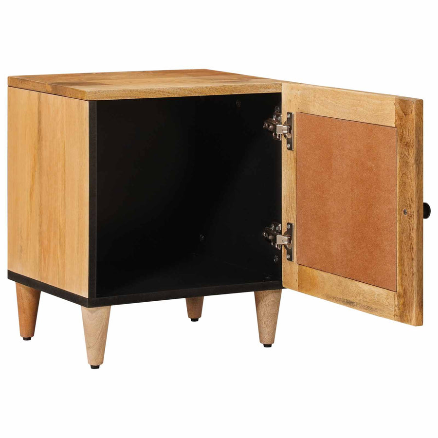 Nachtkastje Naturel 40 x 33,5 x 46 cm Massief Mango Hout