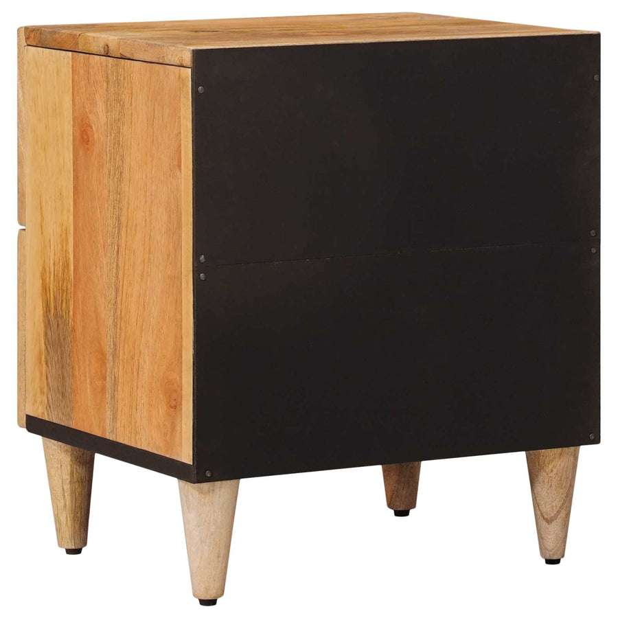 Nachtkastje Naturel 40 x 33,5 x 46 cm Massief Mango Hout
