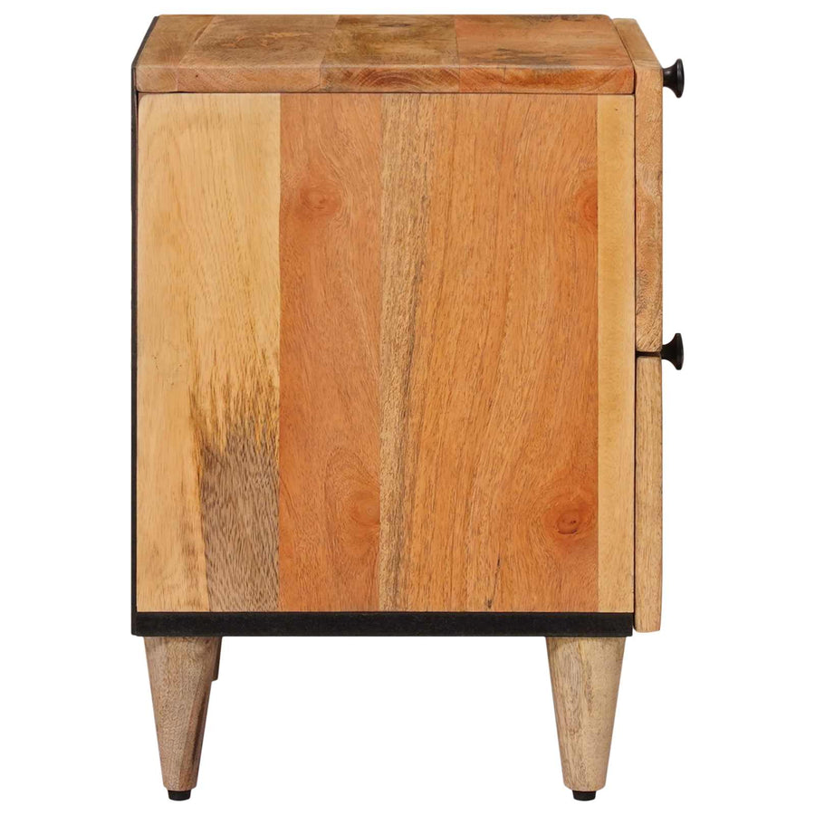 Nachtkastje Naturel 40 x 33,5 x 46 cm Massief Mango Hout