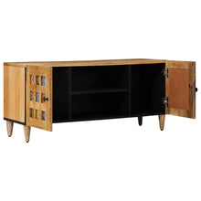 TV-kast met plank Naturel 105 x 33,5 x 46 cm Massief Mango Hout