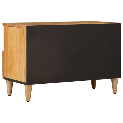 TV-kast met lade Naturel 70 x 33 x 46 cm Massief Mango Hout