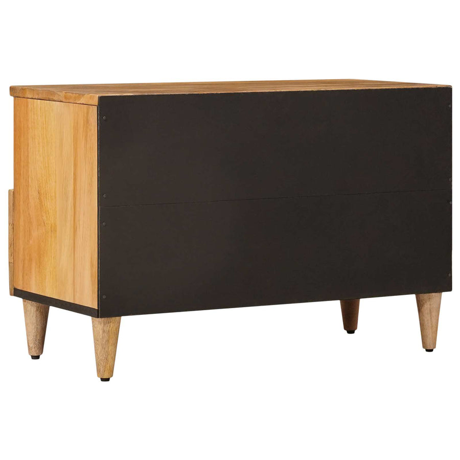 TV-kast met lade Naturel 70 x 33 x 46 cm Massief Mango Hout