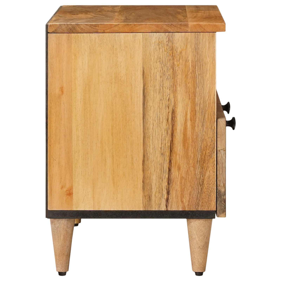 TV-kast met lade Naturel 70 x 33 x 46 cm Massief Mango Hout