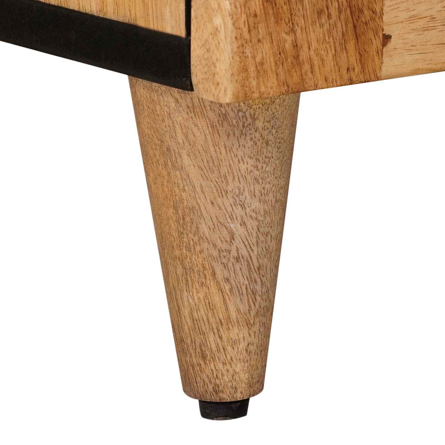 Dressoir Naturel 60 x 33,5 x 75 cm Massief Mango Hout