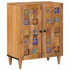 Sideboard Natural 60 x 33.5 x 75 cm Solid Mango Wood