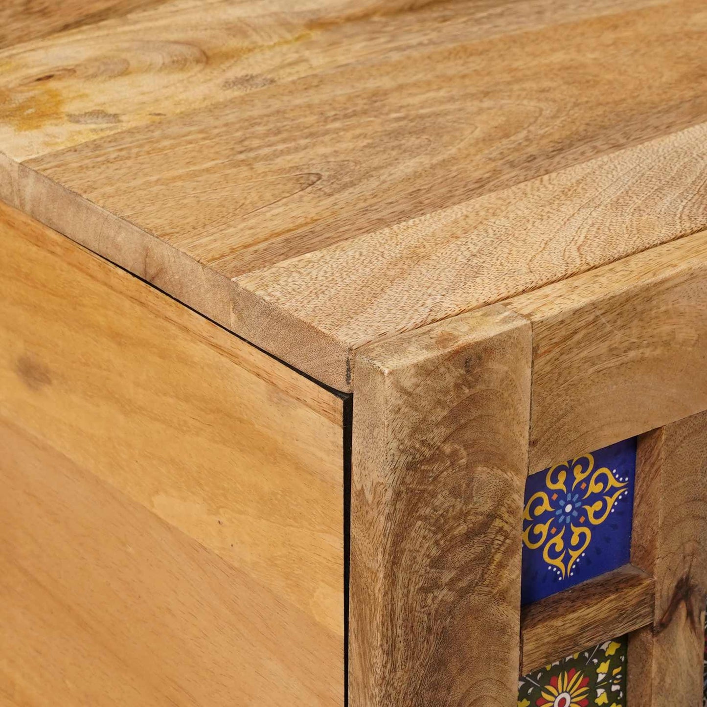 Salontafel Naturel 80 x 50 x 40 cm Massief Mango Hout