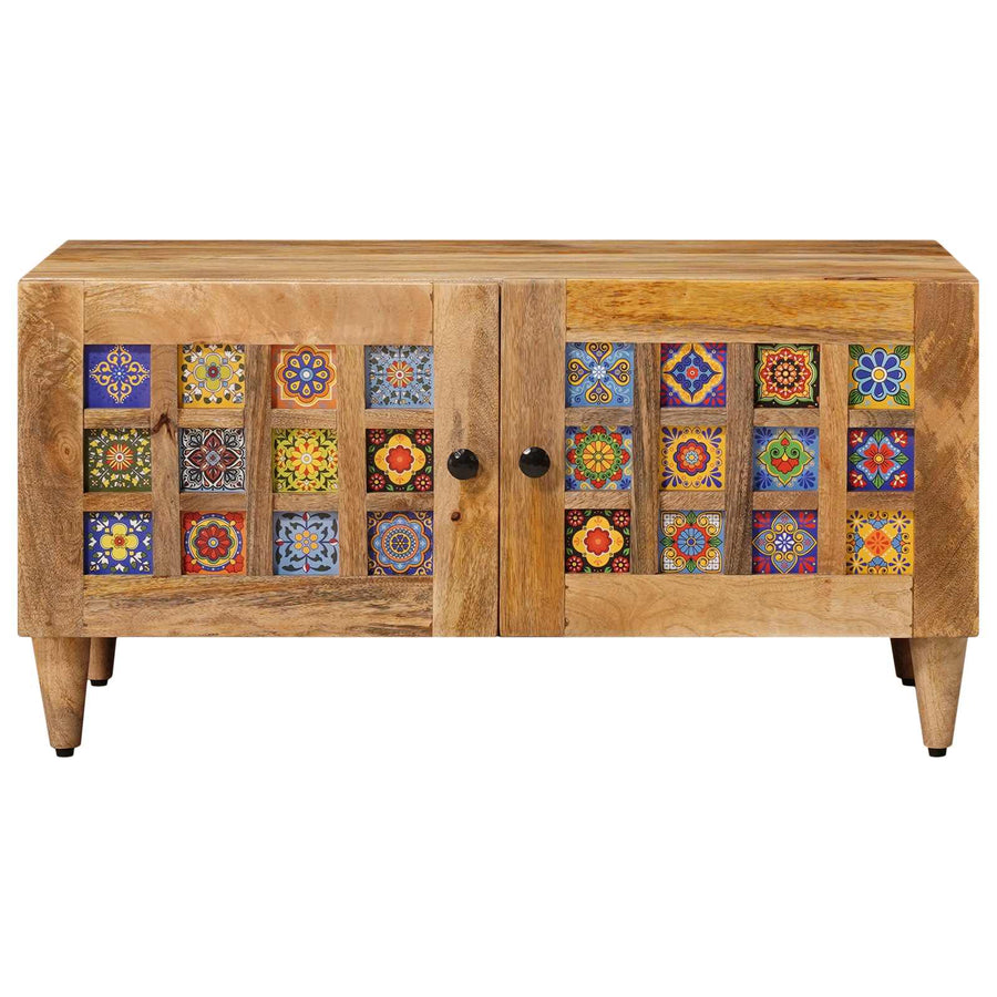 Salontafel Naturel 80 x 50 x 40 cm Massief Mango Hout