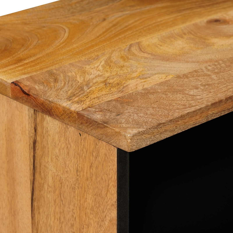 Nachtkastje met lade Naturel 40 x 33 x 46 cm Massief Mango Hout